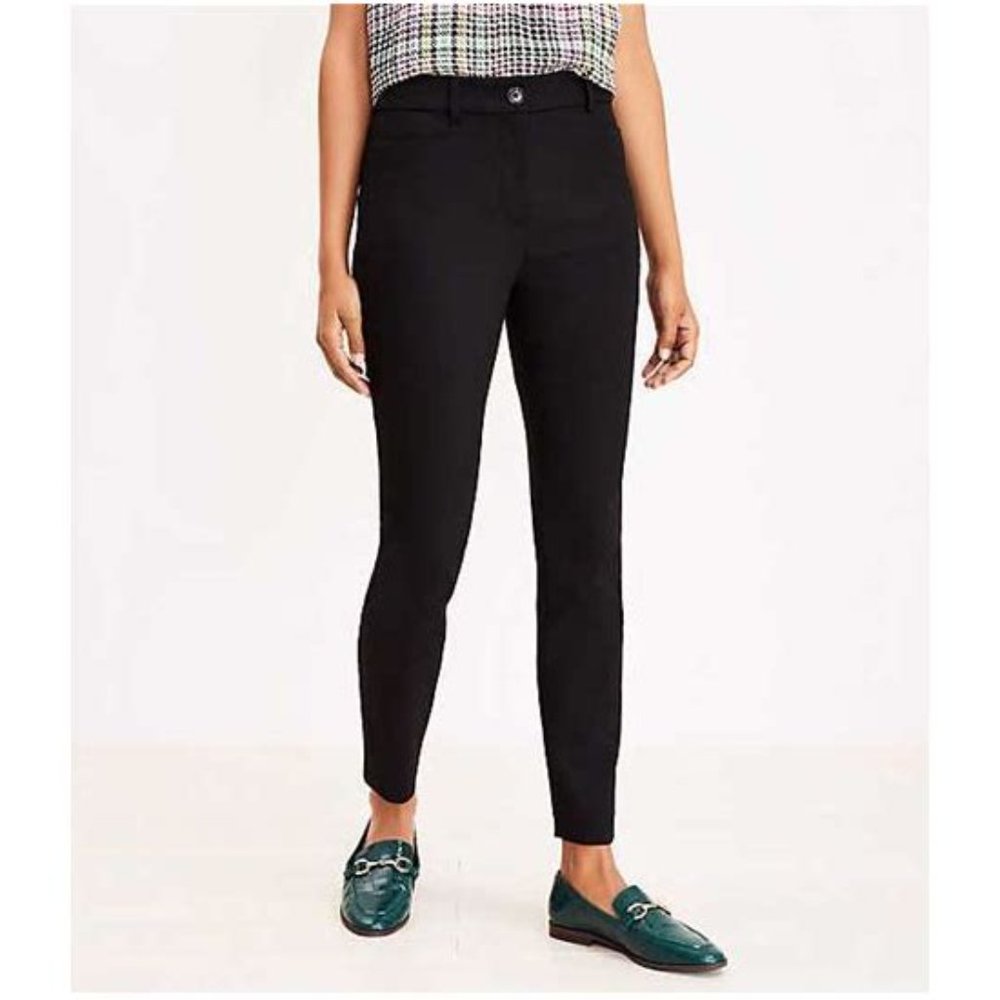 NWT Loft Sutton Skinny Pants Black Sizes 2T and 4T